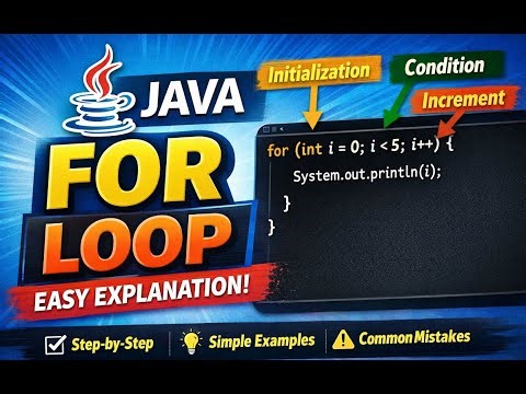 Java For Loop Explained