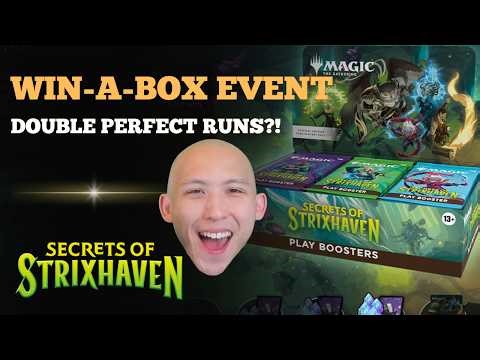DOUBLE PERFECT RUNS?! | Win-A-Box Event | Secrets Of Strixhaven Sealed | MTG Arena