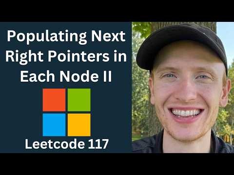 Populating Next Right Pointers in Each Node II - LeetCode 117 - DFS/BFS and Binary Tree's (Python)