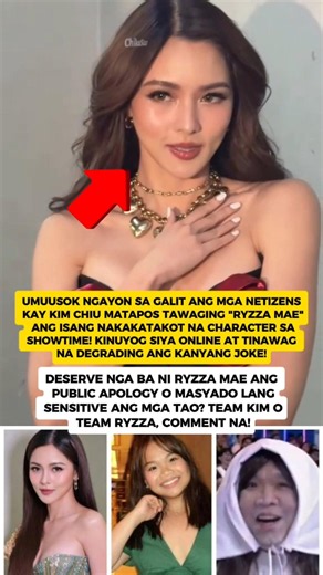 Grabe?! Kim Chiu Pinapa-Apologize Ng Netizens Kay Ryzza Mae! #shorts