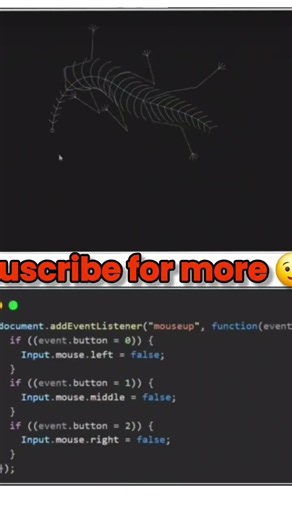 Creating a Procedural Creature with JavaScript! 🕷️💻