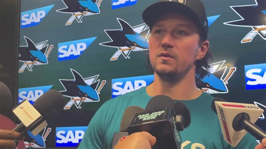 Toffoli on Sharks' overtime win over Kings and a roster that doesn't panic