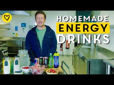 How To Make Your Own Energy Drinks | Jamie Oliver