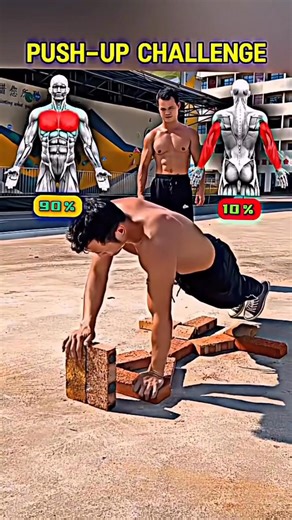Push-up challenge: Level Pro! 🧱💪 Mastering different angles isn’t just about strength, it’s about precision. Each grip shifts the tension and builds a balanced, powerful physique. Which variation do you find the hardest? Let me know in the comments! 👇 #PushUpChallenge #FitnessMotivation #GymLife #StrengthTraining #Calisthenics #WorkoutGoals #NoExcuses #BodyweightTraining #FitnessJourney | Mohamed Larbi Bouquadid