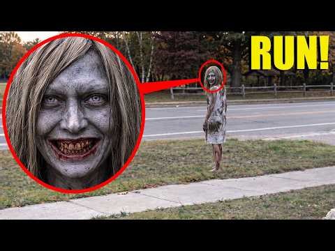 If you ever see her outside your house... Lock your Doors and HIDE!!