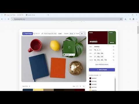Image Color Picker: Pick Colors From Any Image