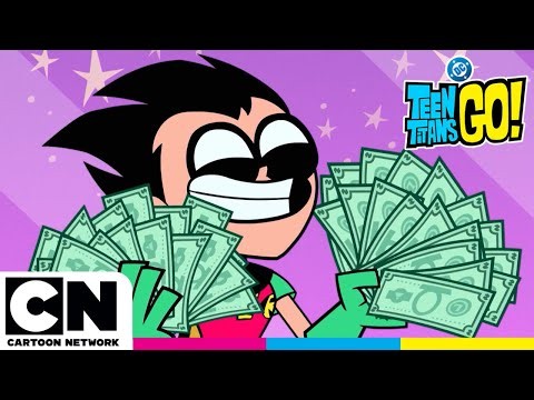 The Titans Accidentally Destroy the Economy… | Teen Titans Go! | Cartoon Network UK