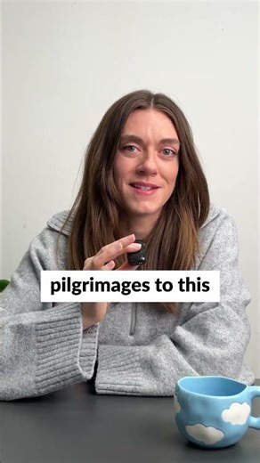 Imagine telling future generations we made offerings to a sidewalk dent.