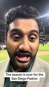The season is over for the San Diego Padres