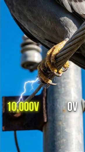 Why Don't Birds Get Electrocuted ⚡️