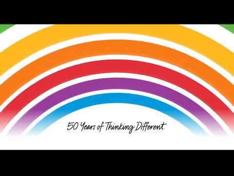 50 years of Thinking Different - Apple (website)