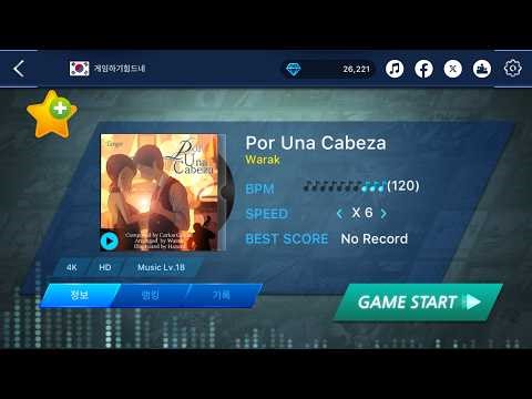 [O2JAM - Music & Game | 4K HD - Lv. 18] Por Una Cabeza