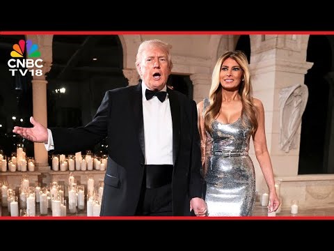 WATCH: President Trump and Melania Trump Host New Year Party for MAGA Allies at Mar-a-Lago | N18G