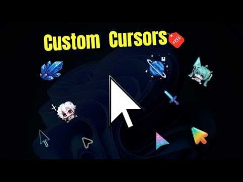 How to Change Windows 11 Cursor to any Custom Style (Easy Method)
