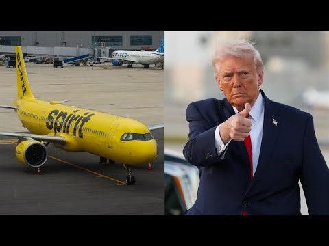Trump in advanced talks with Spirit Airlines about possible bailout