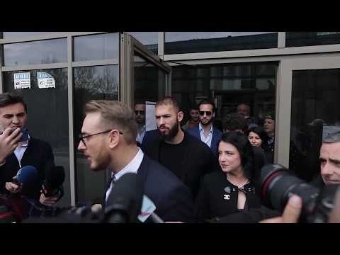 Tate brothers arrested in Miami as UK seeks extradition