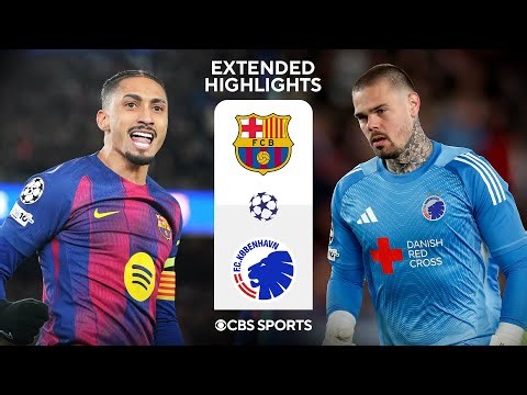 Barcelona vs. Copenhagen: Extended Highlights | UCL League Phase MD 8 | CBS Sports Golazo