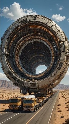 Alien Machine on Earth 😳#scifi #alien #megastructure #engineering