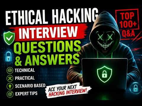 🛡️Part11 Top Ethical Hacking , CEH & OSCP Cybersecurity Interview Questions & Answers (2026 Edition)