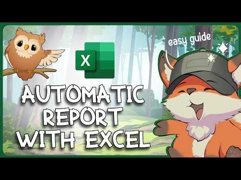 How to Build Automatic Reports in Excel Step by Step Tutorial