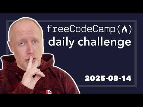 Space Jam - 2025-08-14 - FreeCodeCamp Daily Challenge #freecodecamp #dailychallenge