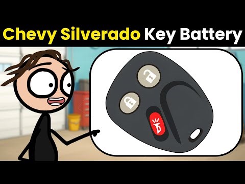 How To Change Chevy Silverado 2003-2006 Key Fob Battery (Step by Step Guide)