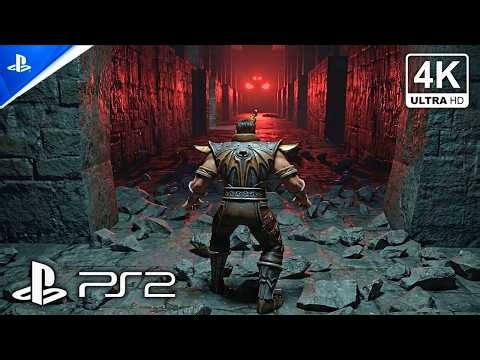 MK: ARMAGEDDON KONQUEST [4K 60FPS PS2] Realistic ULTRA GRAPHICS | Escape The Fireball Corridor #05