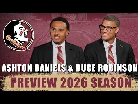 Florida State Stars Ashton Daniels & Duce Robinson | 2026 ACC Football