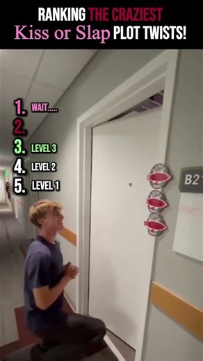 Ranking The MOST BRUTAL "Kiss or Slap" Reactions! (Level 1 To Final Boss) 💋👋