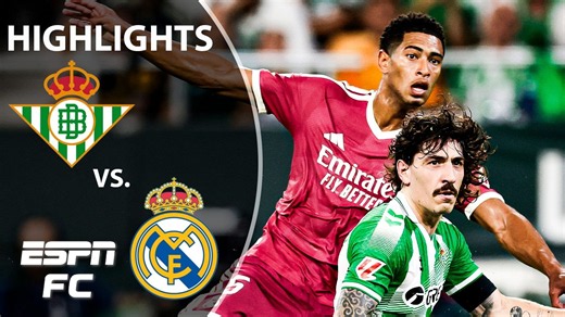 LATE DRAMA 🤯 Real Betis vs. Real Madrid | LALIGA Highlights | ESPN FC