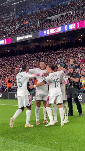 Mbappe silences Camp Nou 🤫#elclasico