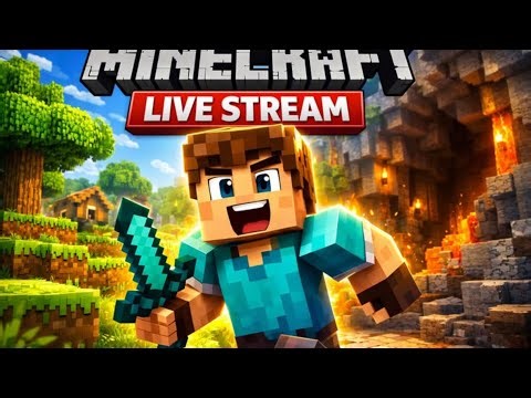 Minecraft SMP Day 4🔴 | Java + PE Crossplay | Public Join