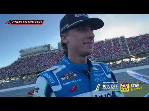 NASCAR’s Carson Hocevar Explains How He Stayed in Race After Talladega Crash