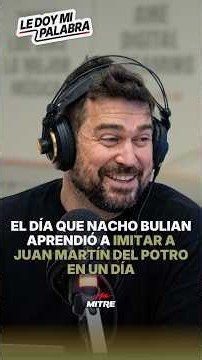 The day Nacho Bulian learned to imitate Juan Martín del Potro in one day