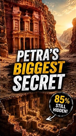 Petra's Biggest Secret: 85% Is Still Hidden Underground! 😱