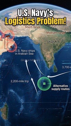 U.S. Navy Faces Middle East Supply Strain