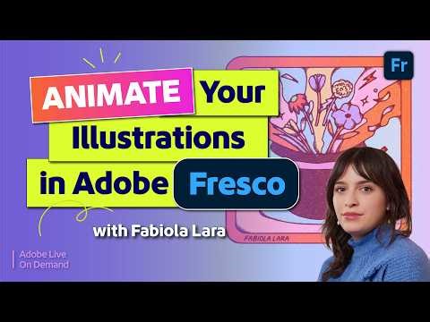 EP 05 Adobe Fresco: Animate Your Illustrations on iPad (Frame-by-Frame & Path Animation)