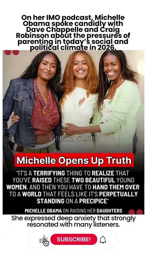 Michelle Obama Opens Up About Parenting Struggles in 2026 on IMO Podcast #fypage #fyp #ytshorts
