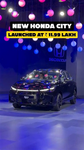 2026 Honda CITY LAUNCHED AT ₹12 Lakh!