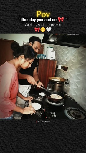 Cooking with my pookie🎀🤭 || Kalyani || Lyrics #shortsfeed #youtube #trendingshorts #foryou #song