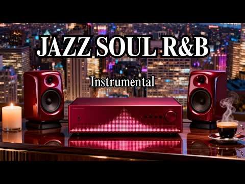 Smooth Jazz & Soul R&B 24/7 – Golden Hour Instrumental Vibes for Relax & Focus