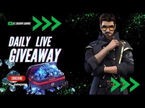 FREE FIRE LIVE GIVEAWAY CUSTOM ROOM | FF LIVE GIVEAWAY DIAMOND | FF LIVE GIVEAWAY TEAM CODE #fflive