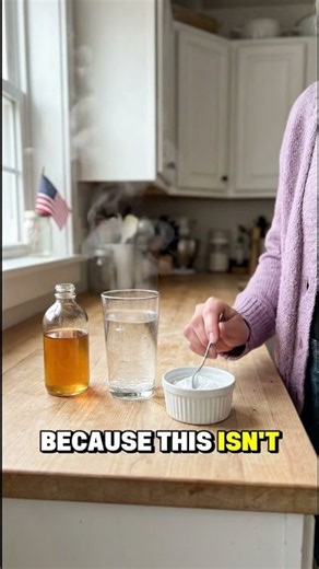 #BakingSoda #AppleCiderVinegar Baking Soda and Apple Cider Vinegar in One Glass? Watch This