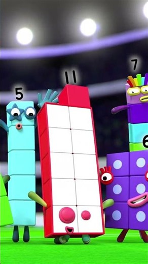 Who Will Win the Football Cup? | Learn to Count for Kids | Number Cartoon | Numberblocks #shorts