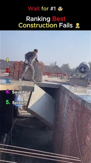Ranking Best Construction Fails 🏗 #usa