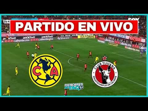 ✅ El AMÉRICA empató 1-1 ante TIJUANA y se pone CALIENTE la LUCHA por ser LÍDER del APERTURA MX