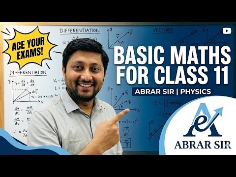 Basic maths: The Secret Key to Class 11 Physics! Part-2🔑