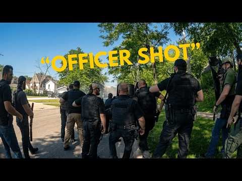 OFFICER SHOT | During Police Chase – Homicide Suspect Opens Fire on Cops