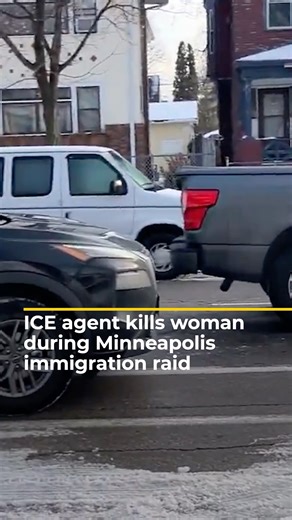 An ICE officer shot and killed a 37-year-old woman during a major immigration operation in Minneapolis. Federal officials said she used her car as a weapon, a claim city leaders angrily disputed. | Al Jazeera English