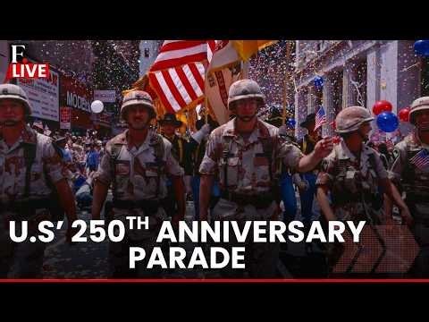 US Anniversary Parade LIVE: 250th Anniversary Parade in USA |Trump |US Military Parade |Memorial Day